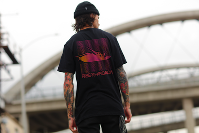 Rise Of The Roach Soldier Song Titles Tee (Black)