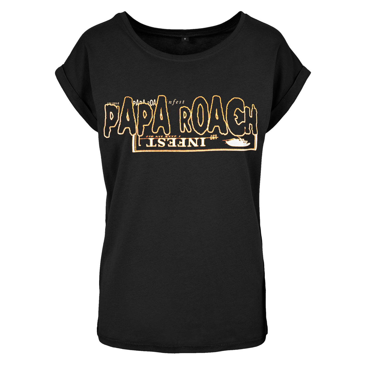 Papa Roach (Horizontal) Fitted Girl T-Shirt