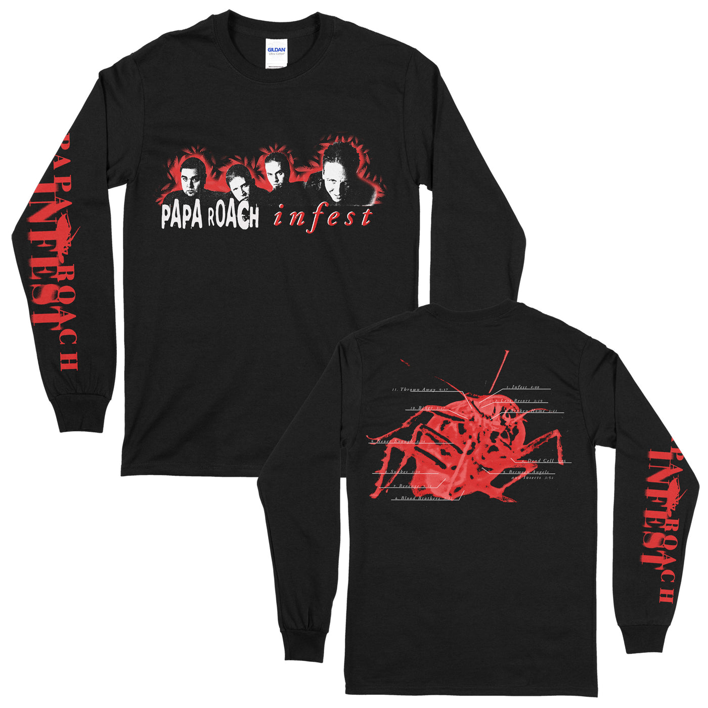 Papa Roach (Infest Photo) Longsleeve